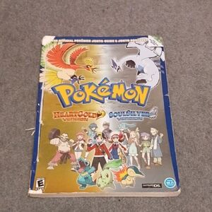 Nintendo Pokémon HeartGold and SoulSilver Guide Book